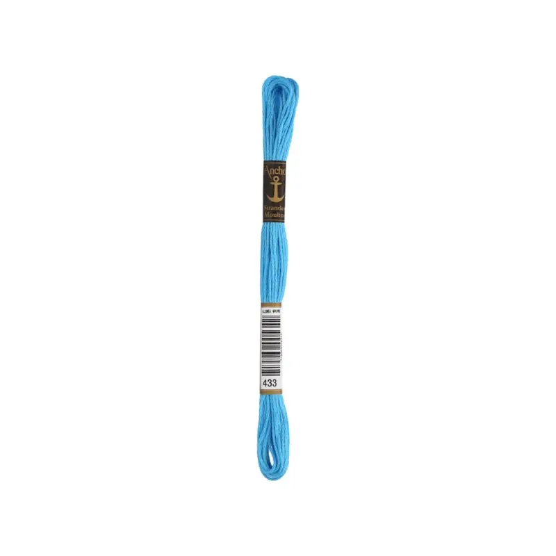 Versand Am Gleichen Tag Anchor Sticktwist / 8 m Fb. 433 blautürkis