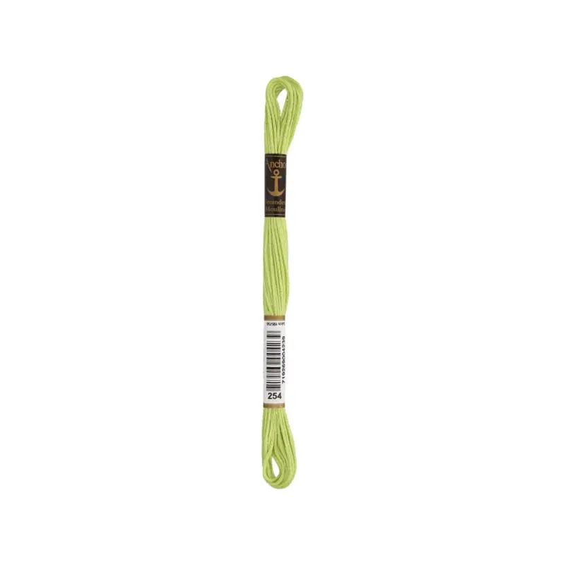 Zertifiziert Anchor Sticktwist / 8 m Fb. 254 apfelgrün