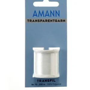 Amann Transparentgarn Transfil 200 m Nr. 5410 Neue Ware
