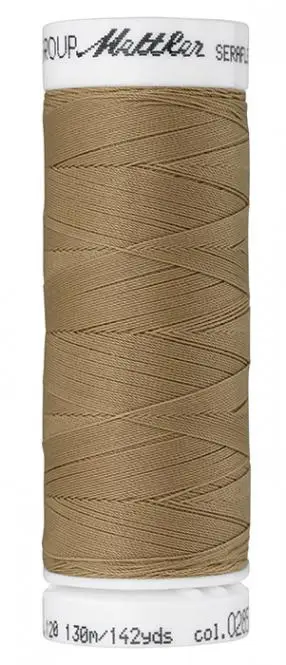 Echt Seraflex elastisches Nähgarn 130 m camel