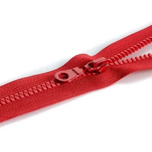 Endlosreißverschluss P60 inkl. Schieber rot Heißes Angebot
