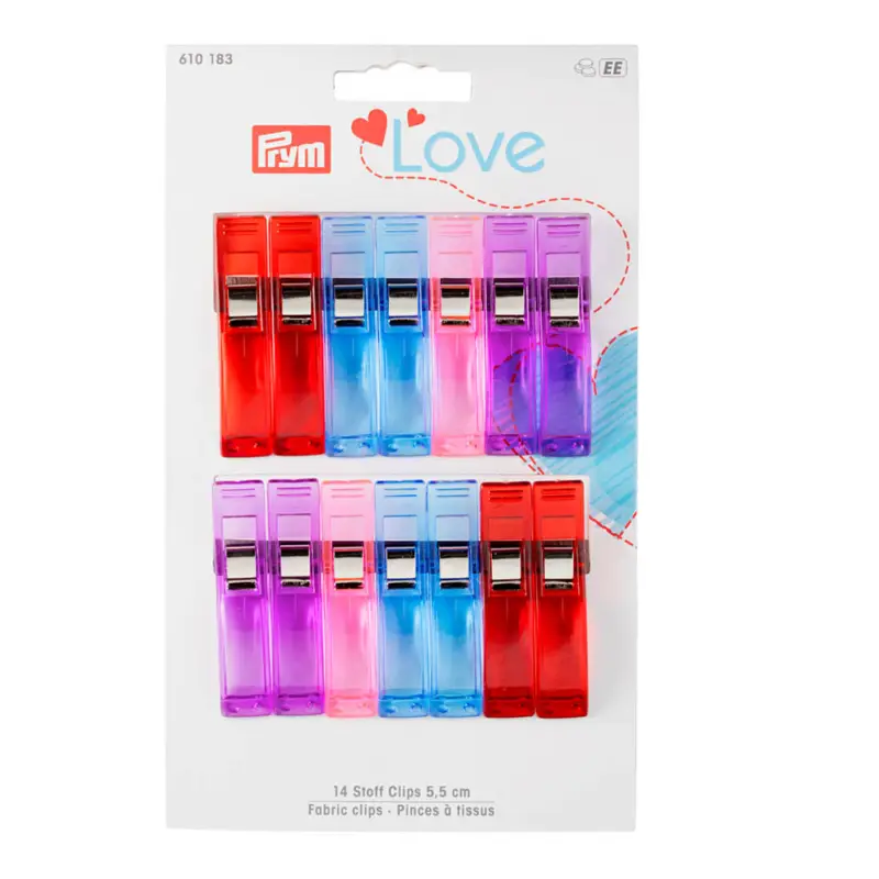 Top-Angebot Prym Love Stoff Clips 5,5 cm Nr. 610183