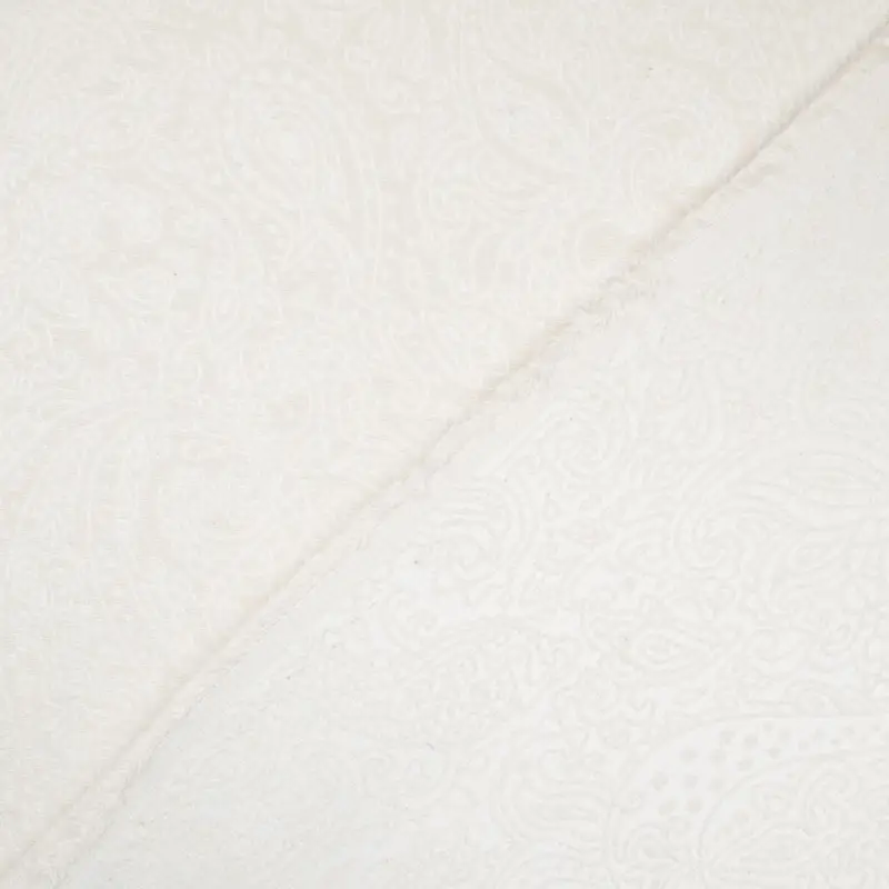 Aktuell Dekostoff doppelseitig Paisley natur