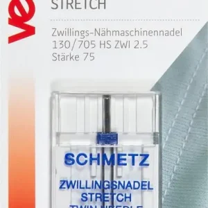 Schmetz Zwillings-Nähmaschinennadel 130/705 Stretch 75 / 2,5 Versand Am Gleichen Tag