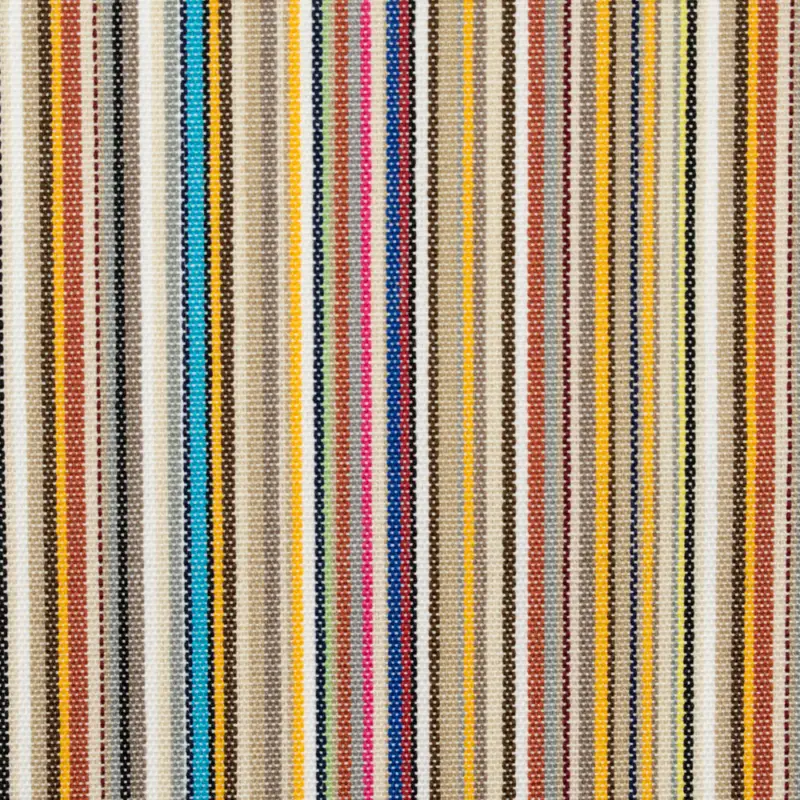 Schneller Versand Outdoorstoff / Markisenstoff Teflon beschichtet Streifen schmal mehrfarbig