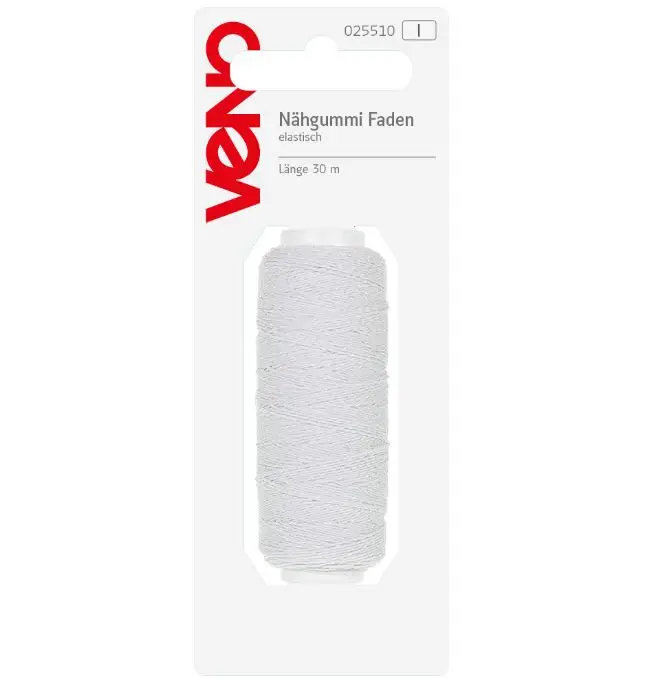 Preisknaller Elastic Nähgummi als Faden weiß Nr. 025510