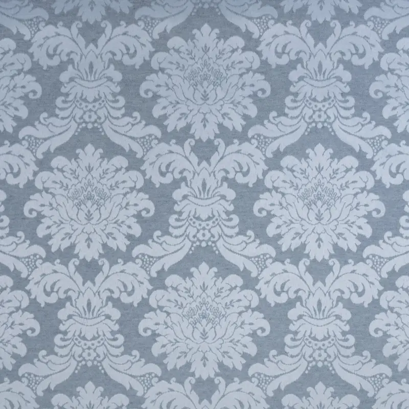 Dekostoff Jacquard Ornamente silbergrau Sofort Bestellen