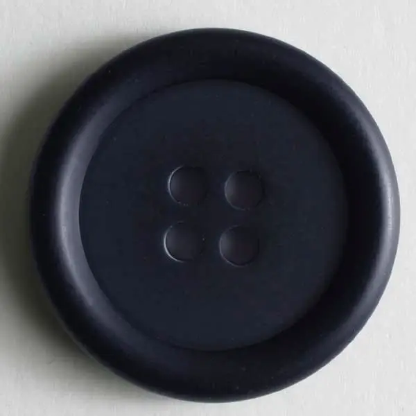 Kunststoffknopf schlicht, 4 Loch - Größe: 15mm Neue Kollektion