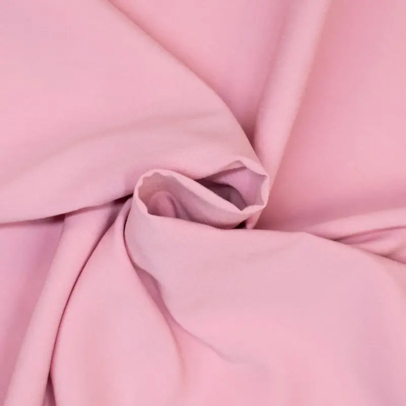 Stretch Viskose Popeline uni rosa Rabatt