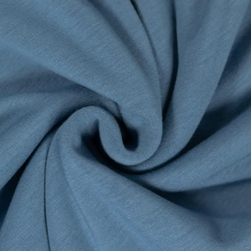 Abverkauf Alpenfleece uni jeansblau
