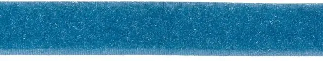 Haken- und Flauschband zum Aufnähen jeansblau 50 cm Markenware