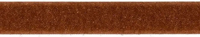 Haken- und Flauschband zum Aufnähen braun 50 cm Online Kaufen