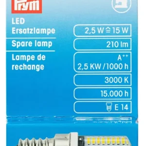 Abverkauf Prym LED Ersatzlampe für Nähmaschinen 2,5 W Nr. 610375