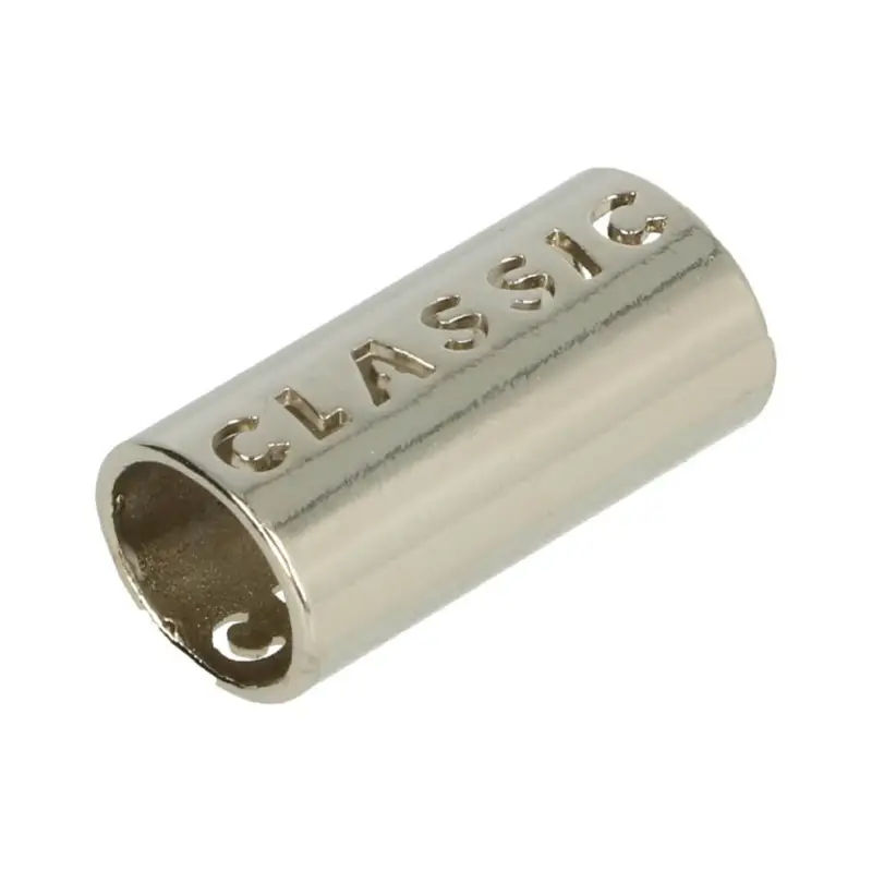 Geprüft Kordelenden 8mm Classic silber