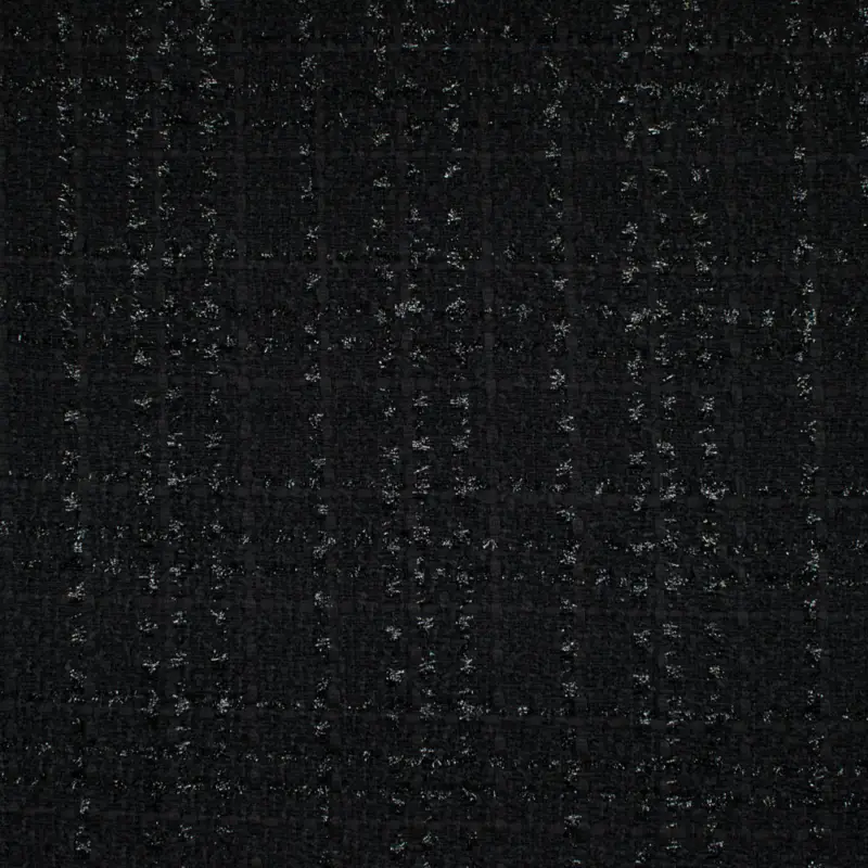 Boucle Lurex schwarz Sale