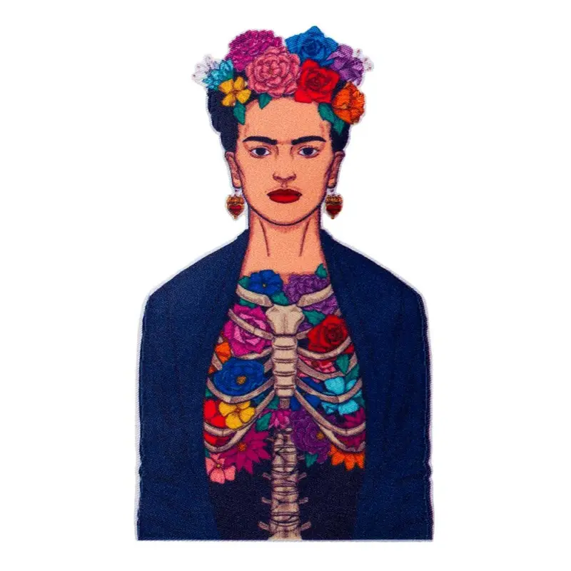 Applikation Frida Kahlo© Skelett Saisonangebot