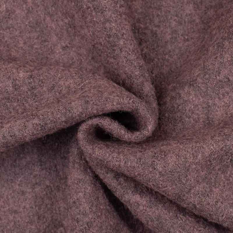 Beliebt Walkloden meliert mauve