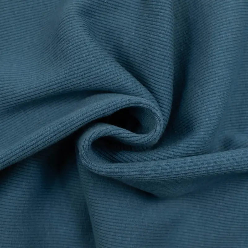 Bündchen gerippt uni jeansblau Versand Am Gleichen Tag