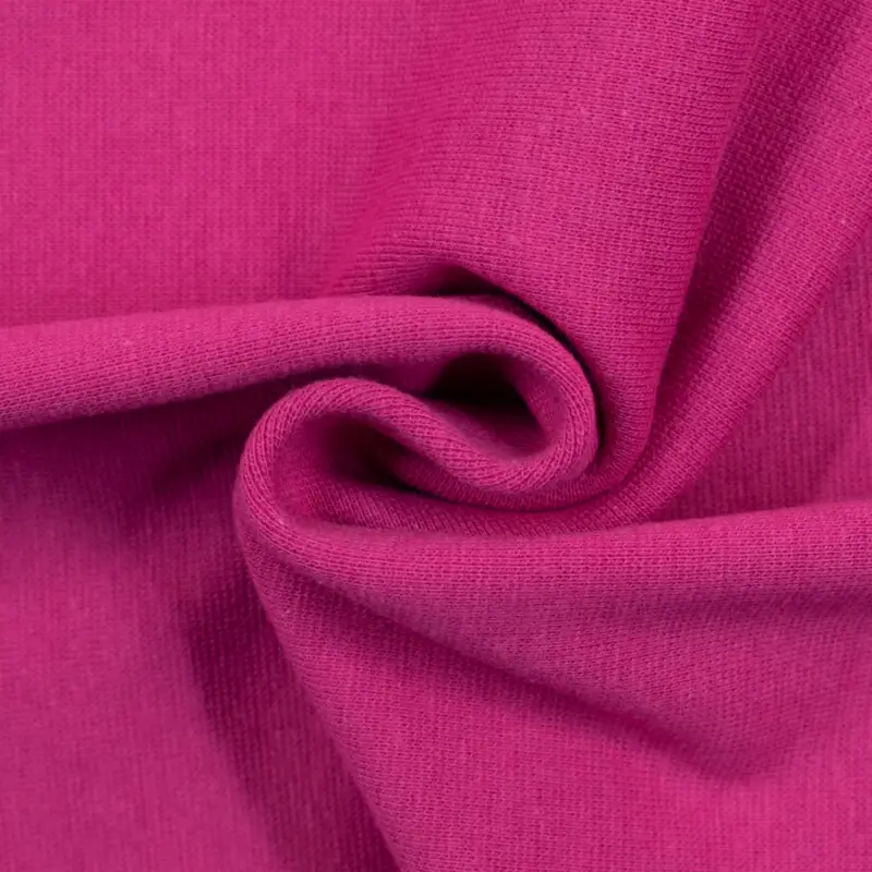 Abverkauf Bündchen uni magenta