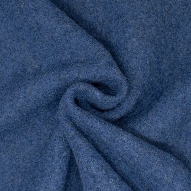 Schnäppchen Walkloden meliert jeansblau