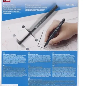 Schneller Versand Prym Schnittmusterfolien mit Stift 100 x 150 cm / 3 Stück Nr. 611298