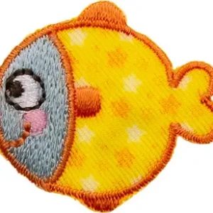 Preisknaller Applikation Fische gelb