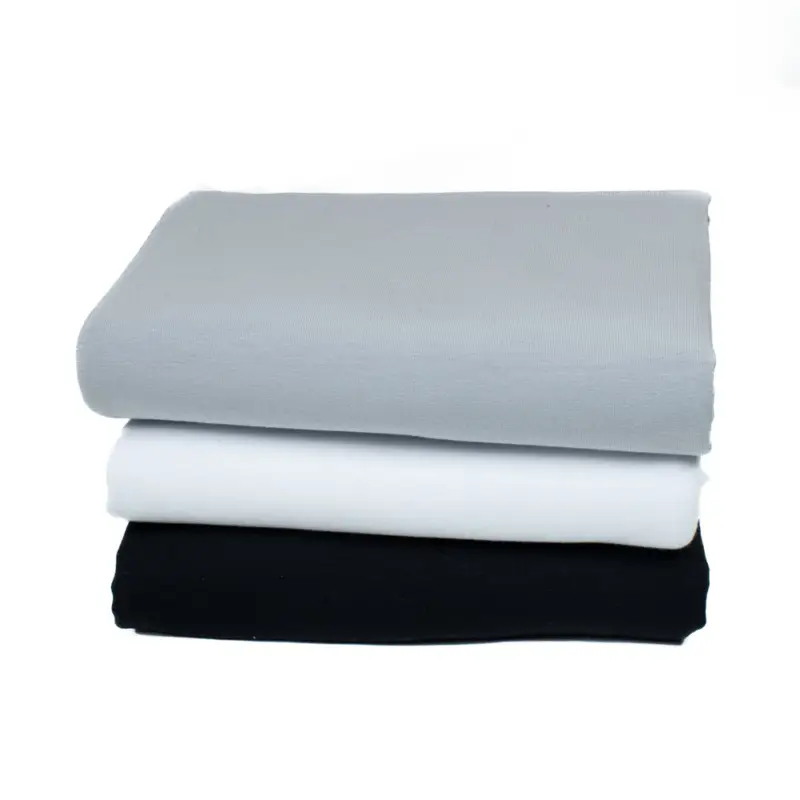 Stoffpaket Baumwolljersey schwarz 3 x 1 m Saisonangebot