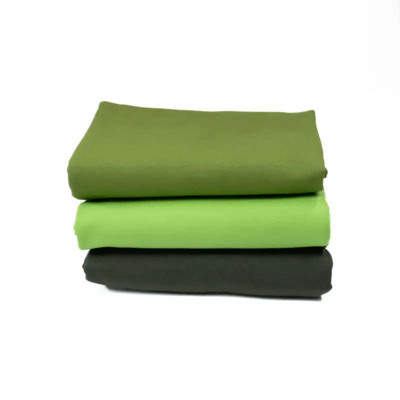 Aktuell Stoffpaket Baumwolljersey grün 3 x 1 m