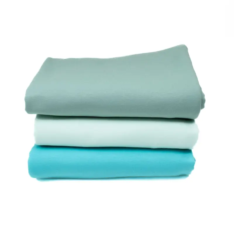 Stoffpaket French Terry angeraut mint 3 x 1 m Aktuell