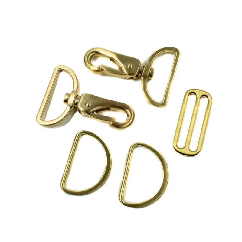 Taschenzubehör-Set 5-teilig 40 mm gold Direktkauf