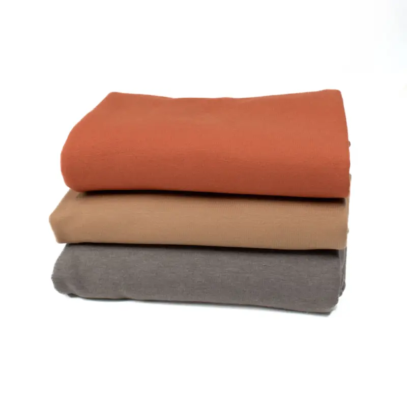 Stoffpaket French Terry angeraut Erdtöne 3 x 1 m Top-Angebot