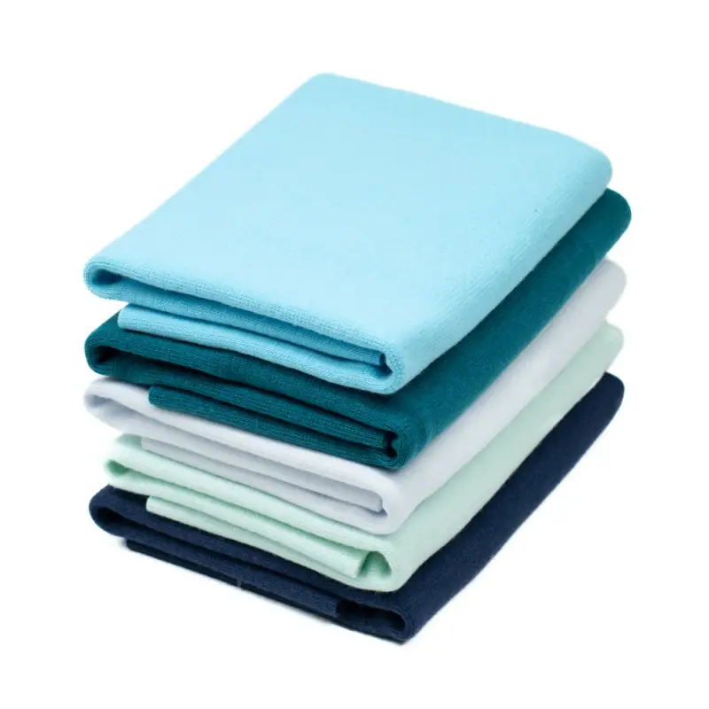 Stoffpaket Bündchen uni petrol 5x ca.25 cm (70 cm Umfang) Knallerangebot