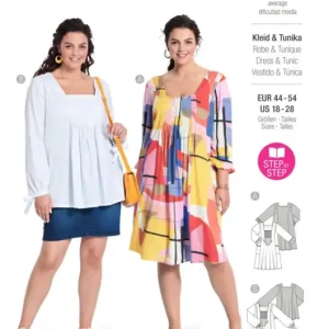 Schnittmuster "Burda" Tunika und Kleid 5917 Begrenztes Angebot