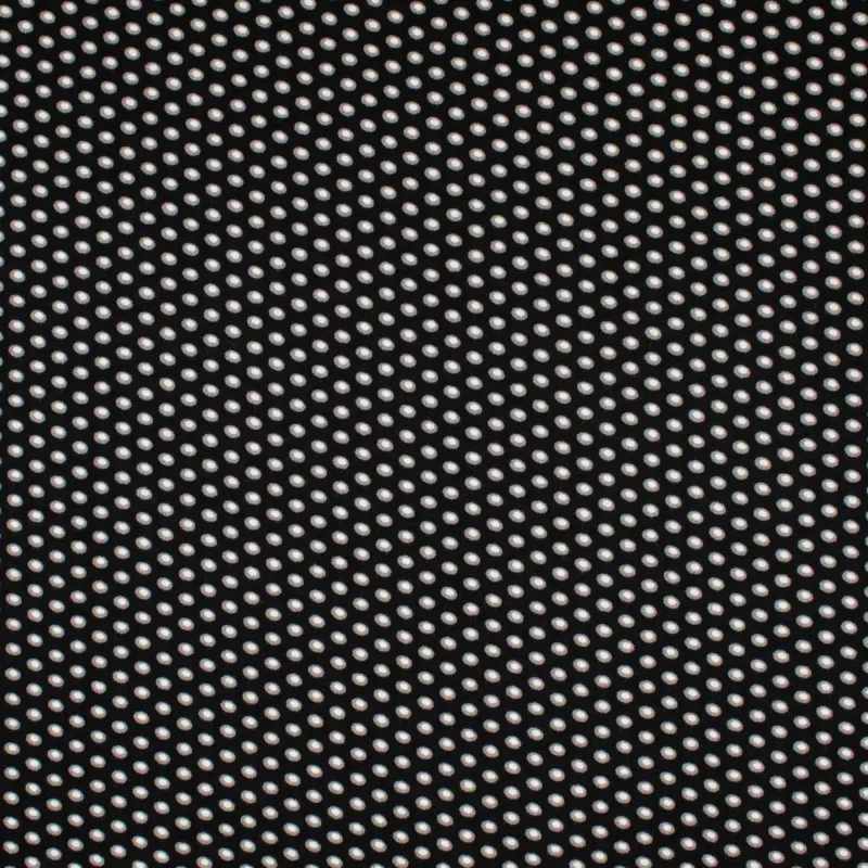 Viskosestoff Popeline mini Tupfen schwarz Top-Angebot