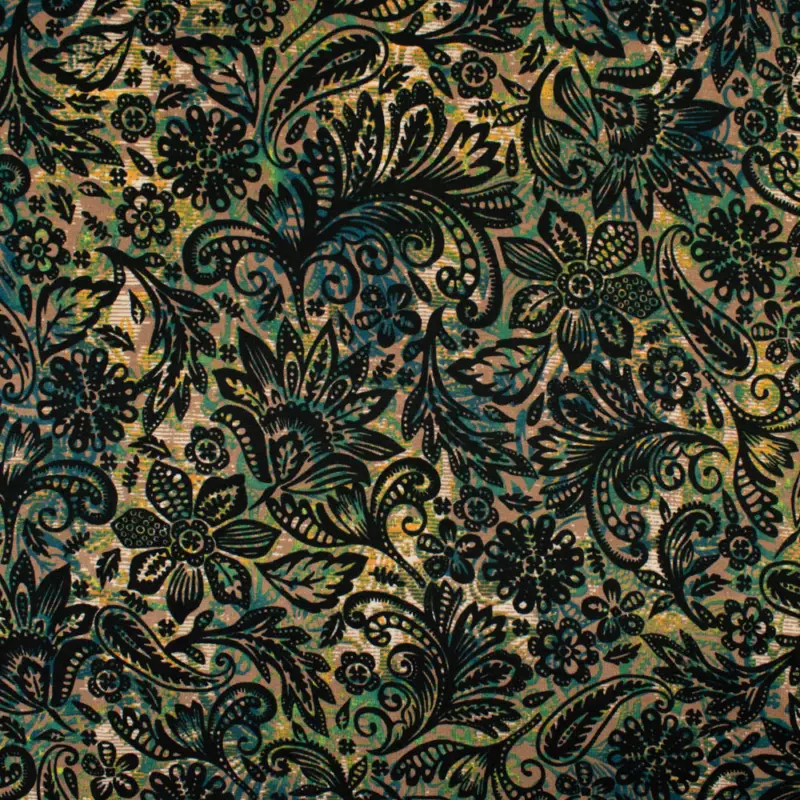 Viskosestoff Paisley Sofort Bestellen
