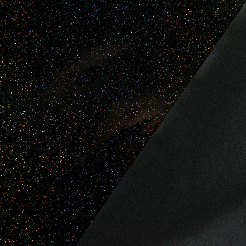 Folienjersey Glitzer bunt Sale