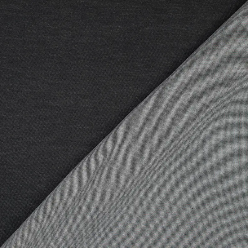 Versand Am Gleichen Tag Viskose Twill Jeansoptik schwarz