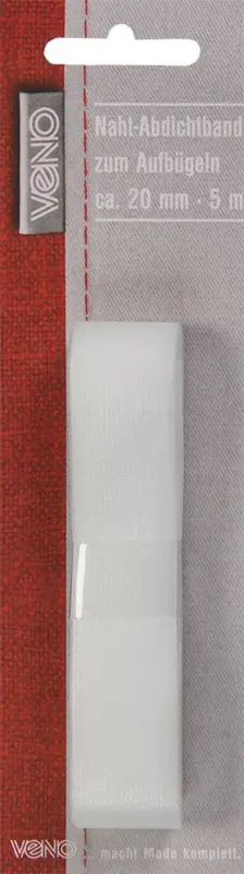Nur Heute Naht-Abdichtband 20mm transp.für Softshell/Regenbekleidung