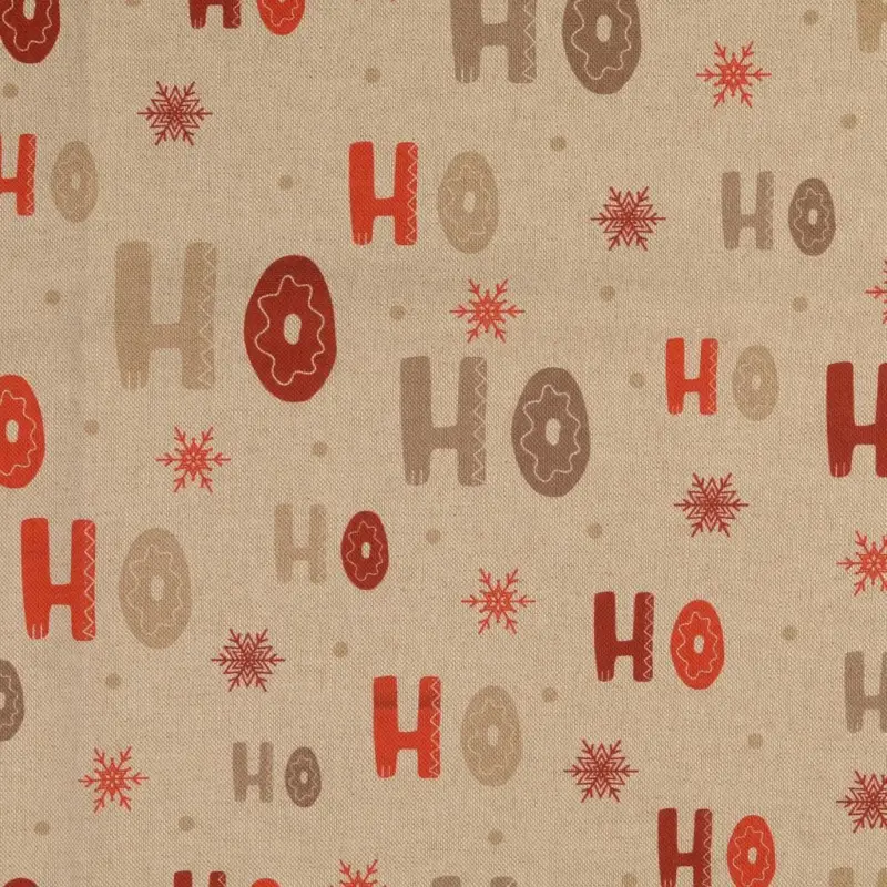 Bestpreis Dekostoff Halbpanama Weihnachten HO