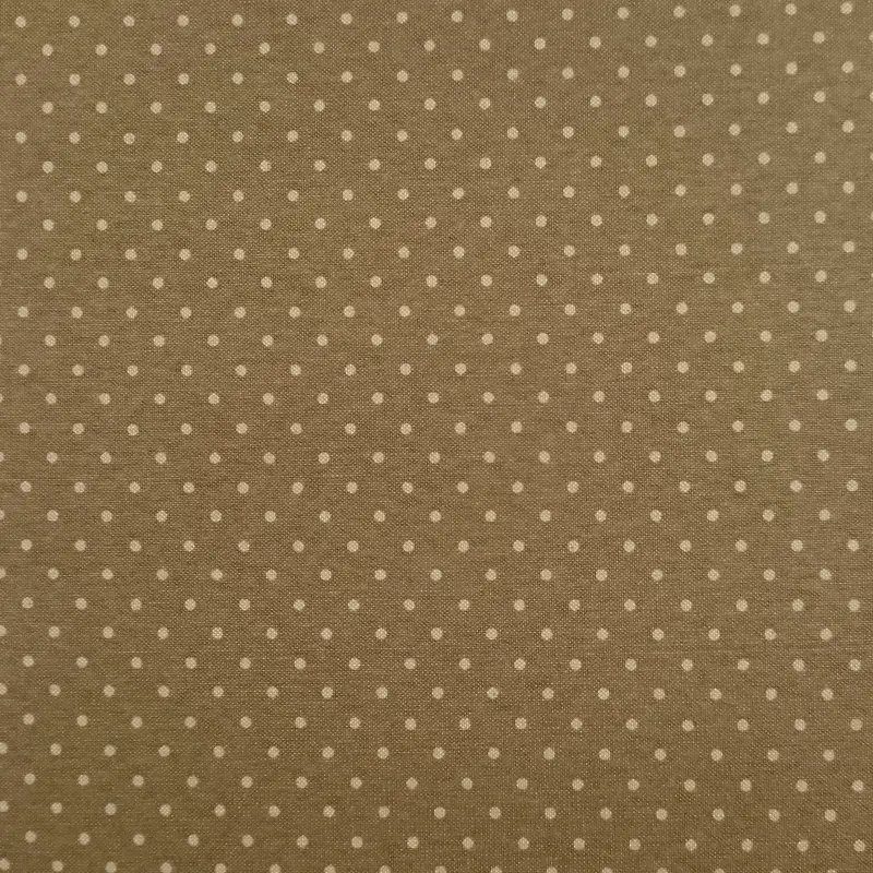 Dekostoff Tupfen beige Versand Am Gleichen Tag