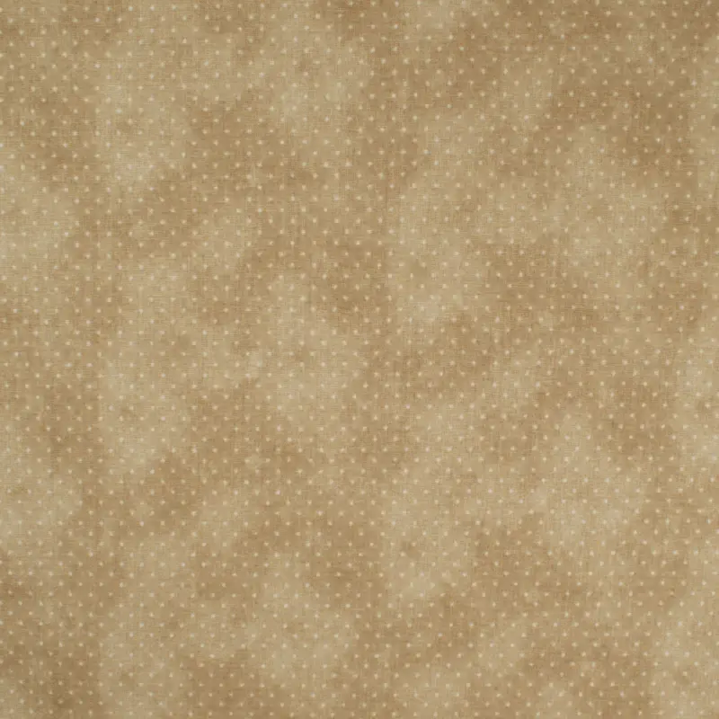 Baumwollstoff Popeline kleine Tupfen sand Must-Have