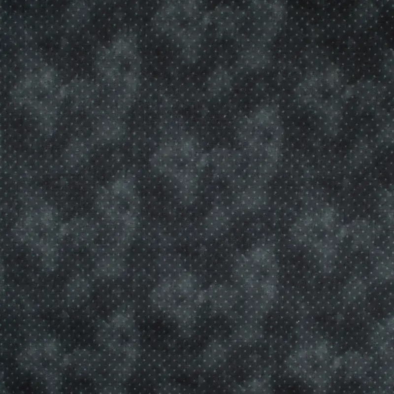 Baumwollstoff Popeline kleine Tupfen schwarz Must-Have