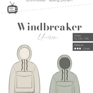 Schnittmuster "Fadenkäfer" Windbreaker Damen & Herren Schnäppchen