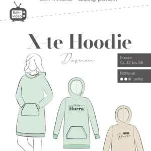 Schnittmuster "Fadenkäfer" X-te Hoodie Damen Garantierte Lieferung