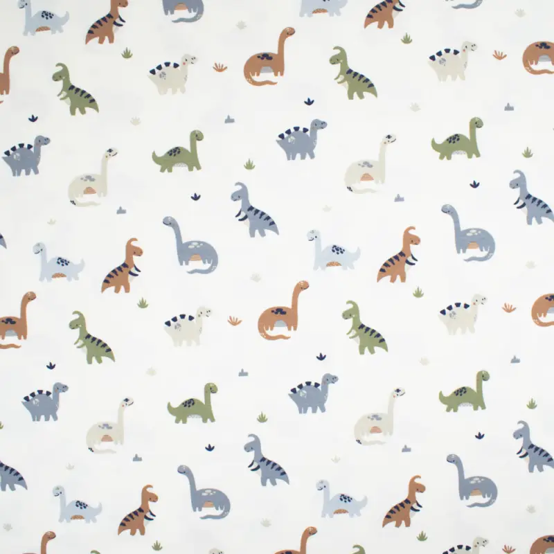 Baumwolljersey Dinosaurier natur Top-Angebot