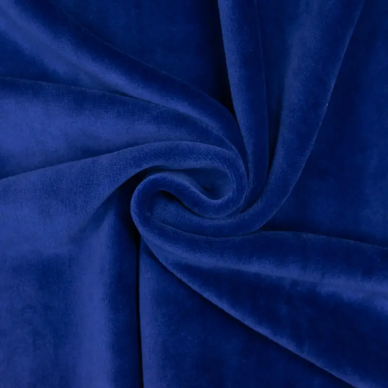 Bestpreis Nickistoff uni royalblau