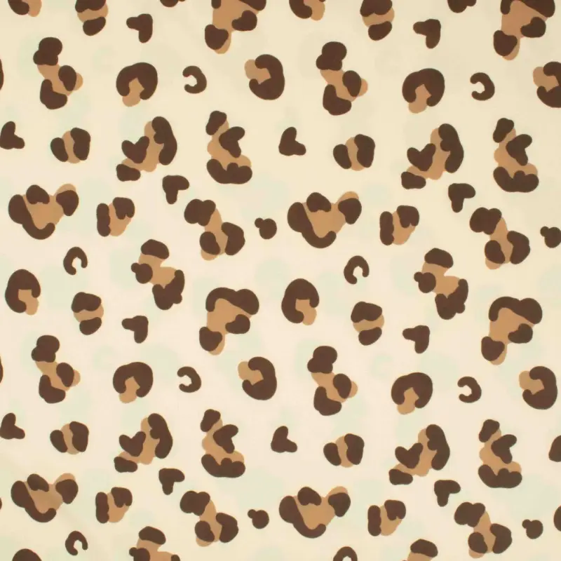 Badeanzugstoff Animal Print beige Bestseller