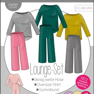 Markenware Schnittmuster kibadoo Lounge - Set