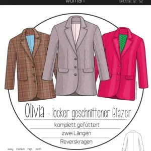 Finale Aktion Schnittmuster Kibadoo Olivia Blazer