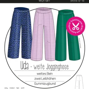 Must-Have Schnittmuster Kibadoo " Uda" weite Jogginghose